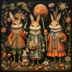 Woodland Creatures at Botanical Festival