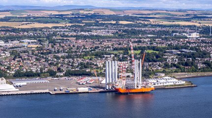 Oil Rigs From The Air