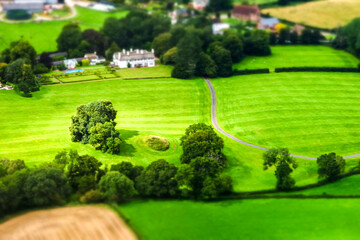 British Landscape From The Air