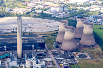 Power Station From Above