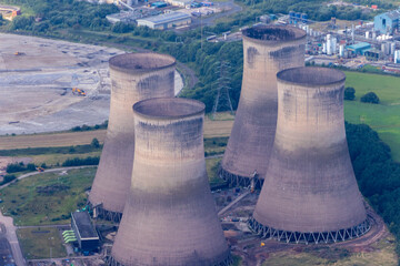 Power Station From Above