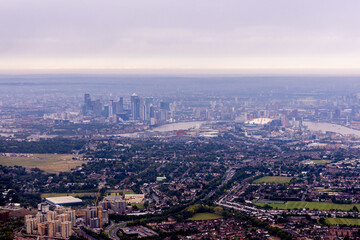 London Seen From The Air