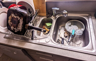 Sink Dirty Dishes