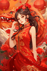 Fototapeta premium Dragon 09