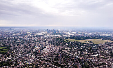 Fototapeta premium London Seen From The Air
