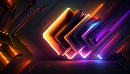neon background abstraction