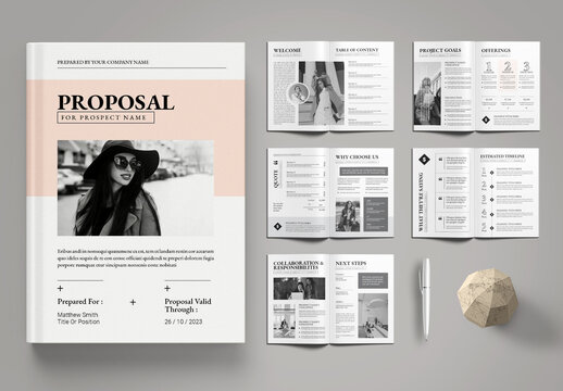 Clean Business Proposal Layout
