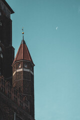 Church tower in Gdańsk