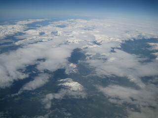 Fototapeta na wymiar Landscape from the air
