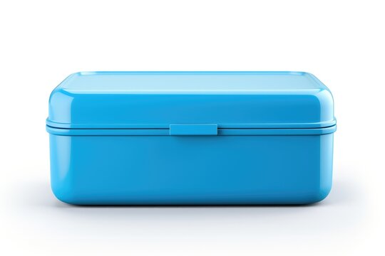 Free Vectors  lunch box blue