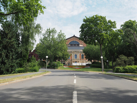 Festspielhaus Festival Theatre In Bayreuth