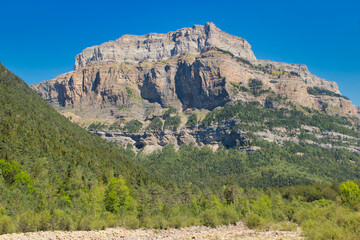 Punta Tobacor, Valle de Ordesa, Parque Nacional de Ordesa y Monte Perdido, Pirineos, Huesca, Aragón, España, Europa.