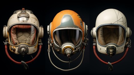 the history of astronaut helmets.