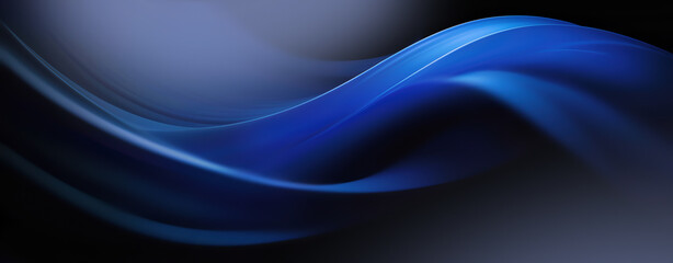 Blue Wave Background - obrazy, fototapety, plakaty