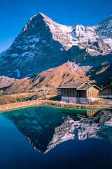 lake in the mountains