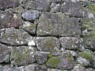 石垣　stone wall