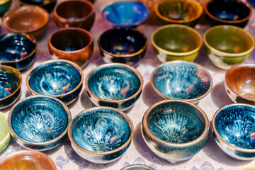 A dazzling array of products at the Ceramics and Glaze Grand View Garden in Zibo, Shandong