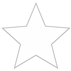 white star illustration