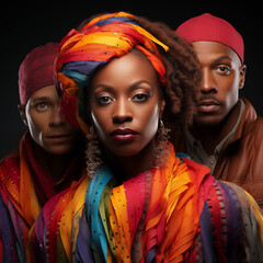 African people powerful expression