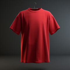 plain t-shirt with cinematic lighting ray tracing, for product catalogue created with Generative Ai