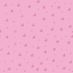 Hearts seamless pattern vector background design ideal for wall art and printing clothes etc.
