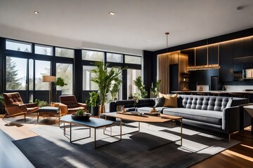 Fototapeta premium modern living room