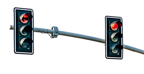 traffic light on the street