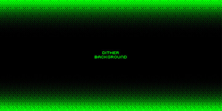 Pixel dither bitmap texture. Abstract pixel smooth gradient transition, 8 bit video game screen wallpaper. Vector background