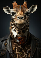 Dressed for Success: The Sophisticated Giraffe