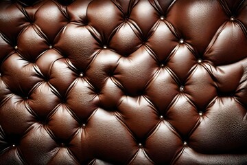 brown leather upholstery pattern