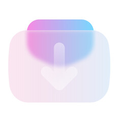 Glassmorphism UI Icon Sign and Symbol Design Illustrator Png Svg	