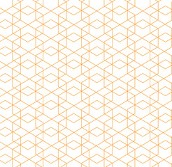 Abstract Geometric pattern of intersecting lines vector background