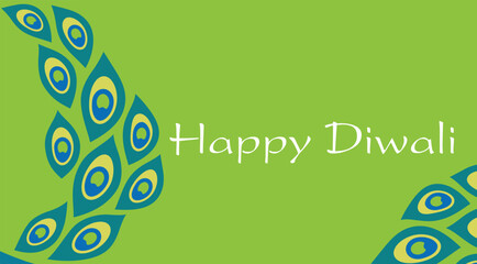 Happy Diwali, festival of light. Modern geometric minimalist design. Poster, banner and social media template. Vector concept design