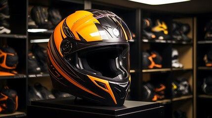 properly store and transport a motorcycle helmet