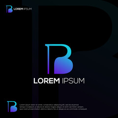 BP Finance Logo Design Vector