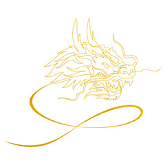 illustration of a dragon