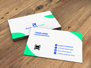 creative modern name card and business card