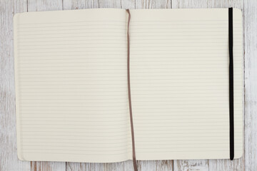 Ruled line journal paper page notepad background