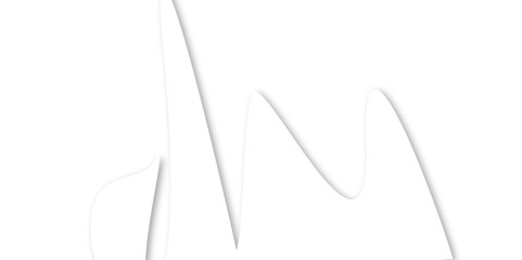 Abstract paper cut style design. abstract white background