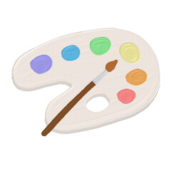 stationary_oilpaint_color palatte_stuff