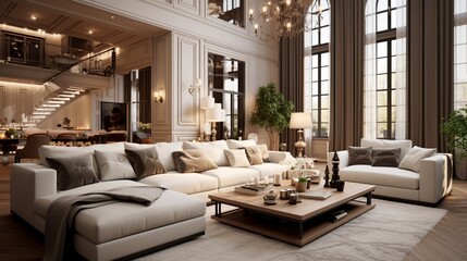 beautiful stylish living room