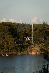 Cabin on Island