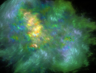 Imaginatory fractal abstract background Image