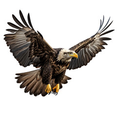 Flying Bald Eagle Bird