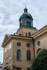 Fototapeta na wymiar Domkyrkan cathedral in Gothenburg, Sweden