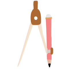 stationary_oilpaint_dividers_compass_stuff