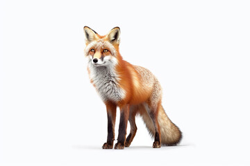 Obraz premium Alert and Curious: Portrait of a Red Fox