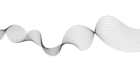 Abstract background with wave and curve line. Curve wave seamless pattern. Vector illustration.