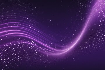 Fototapeta na wymiar wave of particles on a purple color background with a dynamic wave. vector illustration.wave of particles on a purple color background with a dynamic wave. vector illustration.abstract wave background