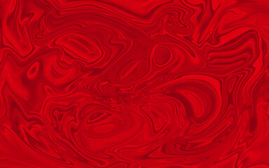 Red liquid marble background. Seamless abstract marble pattern